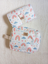 Kit neceser y cambiador " Arcoiris"