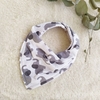 Babero bandana elefante gris