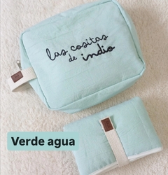 Kit necesser y cambiador - Roja la manzana