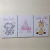 kit com 3 Placas decorativas de MDF Safari Baby para menina - Lilás Mimos e Personalizados | Enxoval Personalizado para Bebê