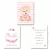 Conjunto de 3 Plaquinhas Decorativas - Ursinha Princesa em MDF - comprar online
