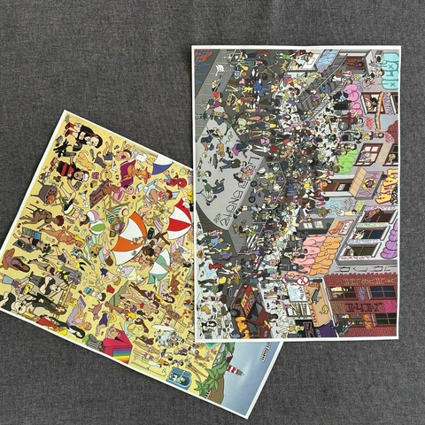 2 Poster A3 - Onde esta Crackolly 1 e 2 - A3 - couchet 170g - impressão digital - comprar online