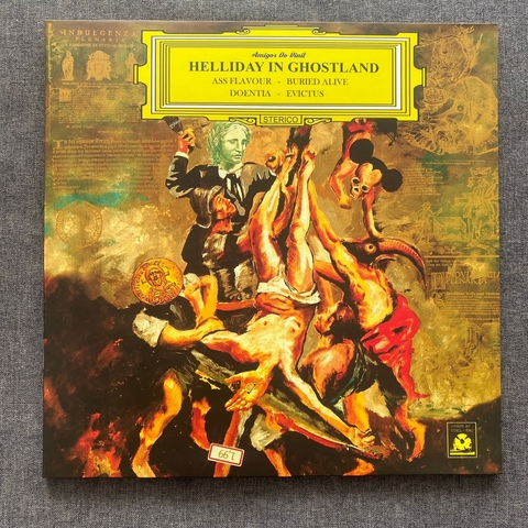LP - HELLIDAY IN GHOSTLAND - ASS FLAVOUR / BURIED ALIVE / DOENTIA / EVICTUS