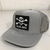 Boné Caveira com ossos cruzados patch branco - Cinza (Otto - Importado)