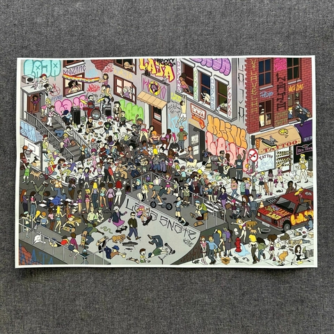 Poster A3 - Onde esta Crackolly 2 - A3 - couchet 170g - impressão digital - comprar online