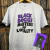 Camisa - Black Doggs - MASTERS OF LOYALT - Branca + ADESIVÃO