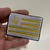 Patch Uruguai Dourado