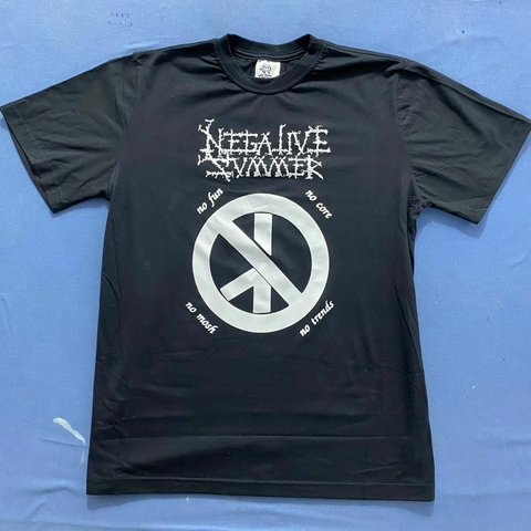 Camisa - NEGATIVE SUMMER - PRETA