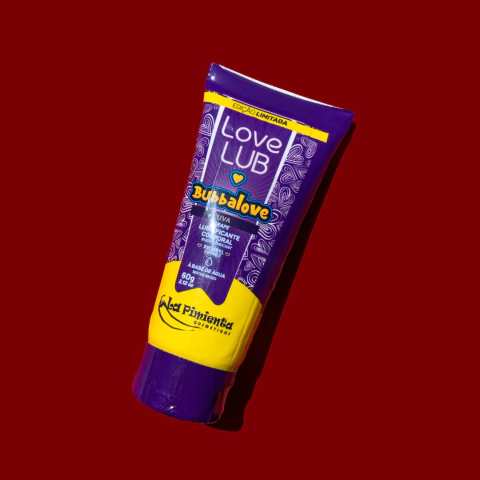 Lubrificante Beijável Bubbalove Uva 60g - comprar online