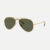 RAY BAN AVIATOR TITANIUM 8125 POLARIZADO