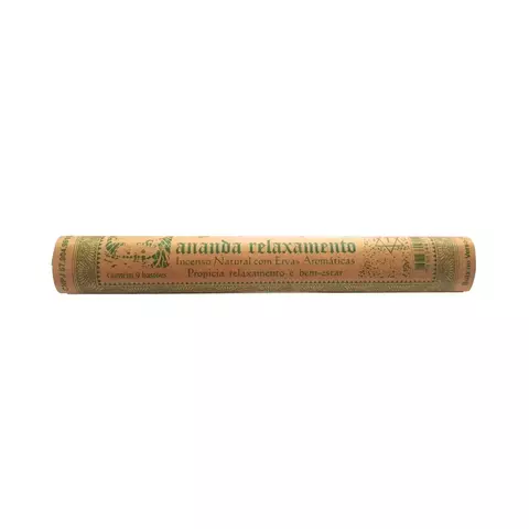 INCENSO RELAXAMENTO ANANDA - RELAXAMENTO E BEM ESTAR