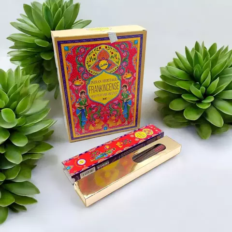 INCENSO GOLDEN INDIA FRANKINCENSE VARETA - RELAXAMENTO