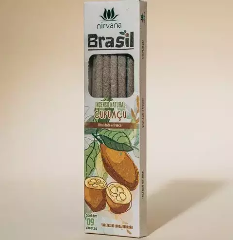 INCENSO NIRVANA BRASIL CUPUAÇU - VITALIDADE E FRESCOR - comprar online