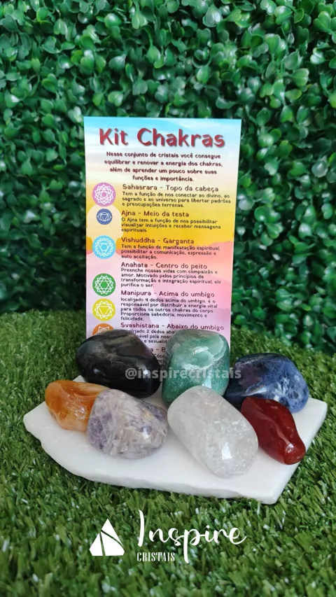 KIT 7 CHAKRAS EXTRA
