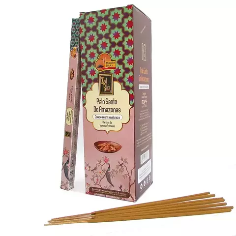 INCENSO PALO SANTO DO AMAZONAS ZED BLACK - CONEXÃO COM A NATUREZA