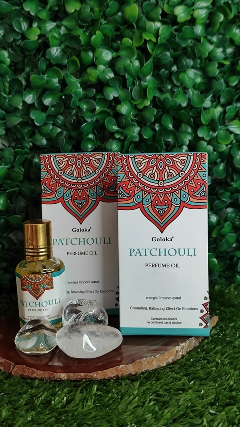 PERFUME OIL PATCHOULI GOLOKA - ENERGIA DE LIMPEZA ASTRAL