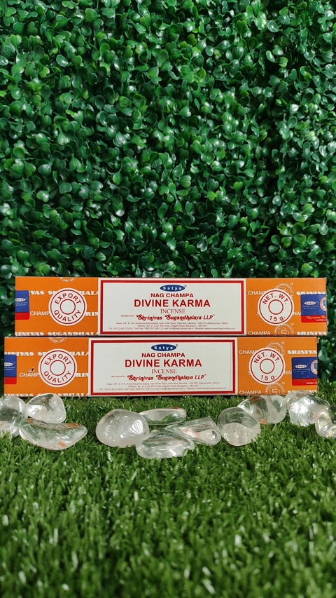 INCENSO NAG CHAMPA DIVINE KARMA SATYA