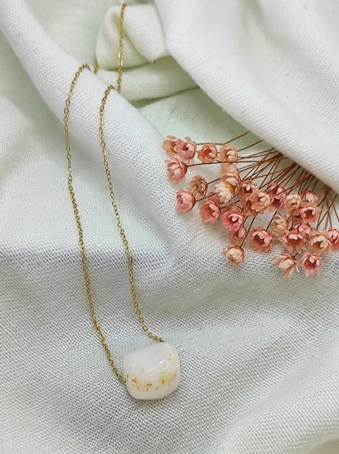 COLAR SINTONIA QUARTZO BRANCO - PURIFICAÇÃO E SABEDORIA