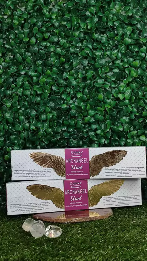 INCENSO GOLOKA ARCANJO URIEL - RAIO LARANJA