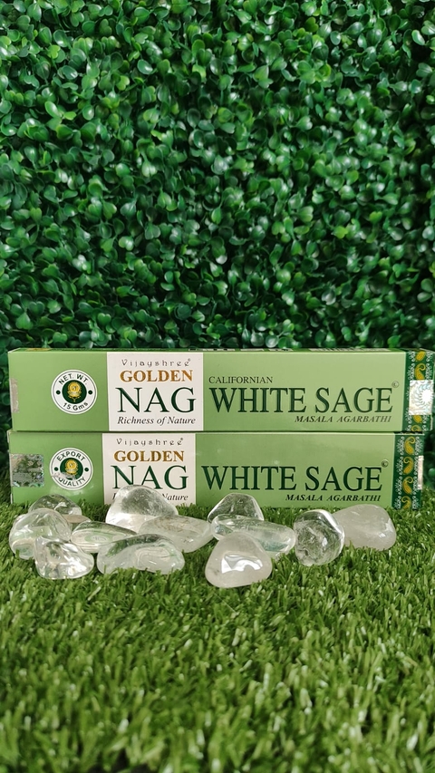 INCENSO GOLDEN NAG WHITE SAGE - CURA XAMÂNICA