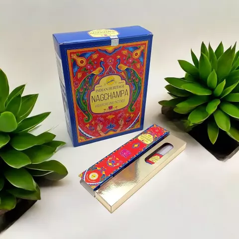 INCENSO GOLDEN INDIA NAGCHAMPA VARETA - PURIFICAÇÃO