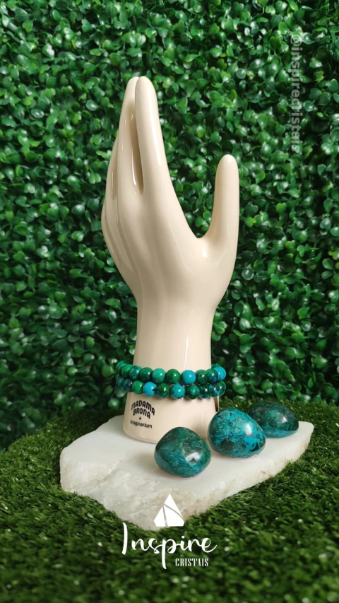 PULSEIRA CRISOCOLA 6mm