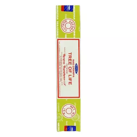 INCENSO NAG CHAMPA TREE OF LIFE SATYA - AUMENTA CRIATIVIDADE E ATIVIDADE - comprar online