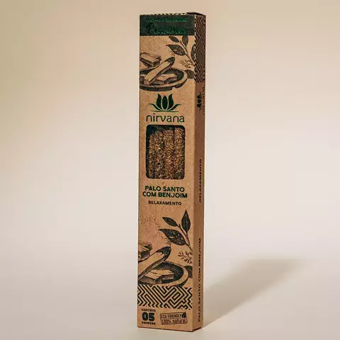 INCENSO NIRVANA PALO SANTO BENJOIM PREMIUM - RELAXAMENTO - comprar online