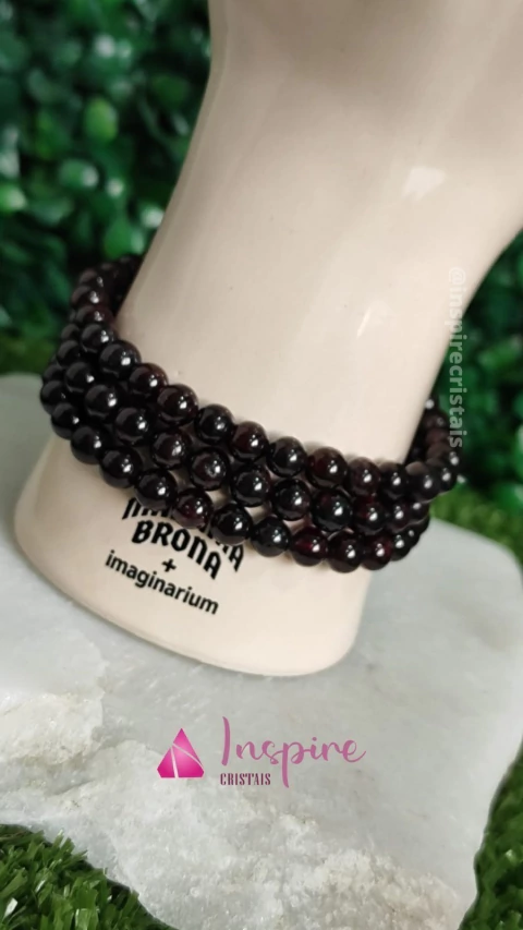 PULSEIRA GRANADA 6mm - PODER PESSOAL