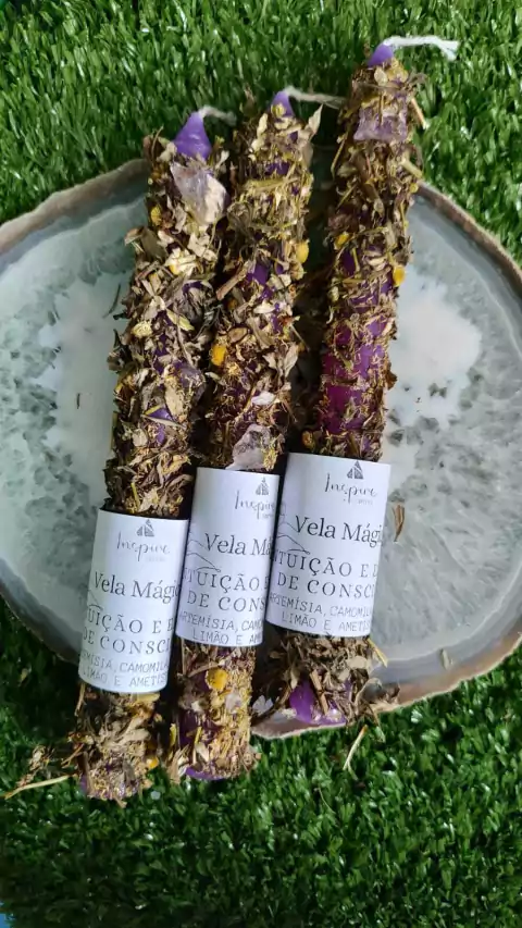 VELA MÁGICA DA INTUIÇÃO E EXPANSÃO DE CONSCIÊNCIA