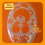 Stencil Gestacional Urso 3 em 1