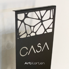 Placa Numérica Casa Voronoi na internet
