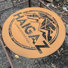 Placa Logo Circular - loja online