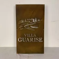 Placa Logo Vertical - loja online