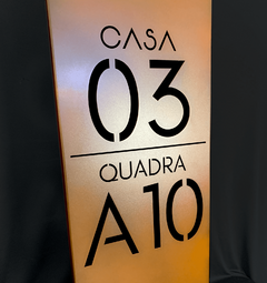 Imagem do Placa Numérica Casa 03