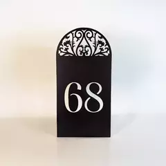 Placa numérica Veneza