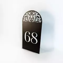 Placa numérica Veneza - comprar online