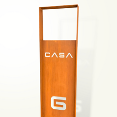 Placa Numérica Casa Verse - comprar online