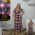 Vestido longuete 8707 tamanho G unico veste 40 ao 44 - comprar online