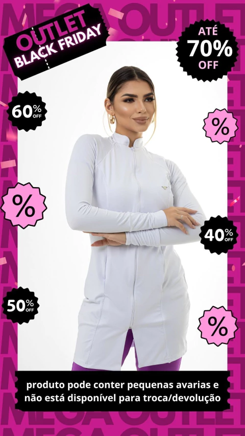 JALECO MALHA - P *OUTLET* - comprar online