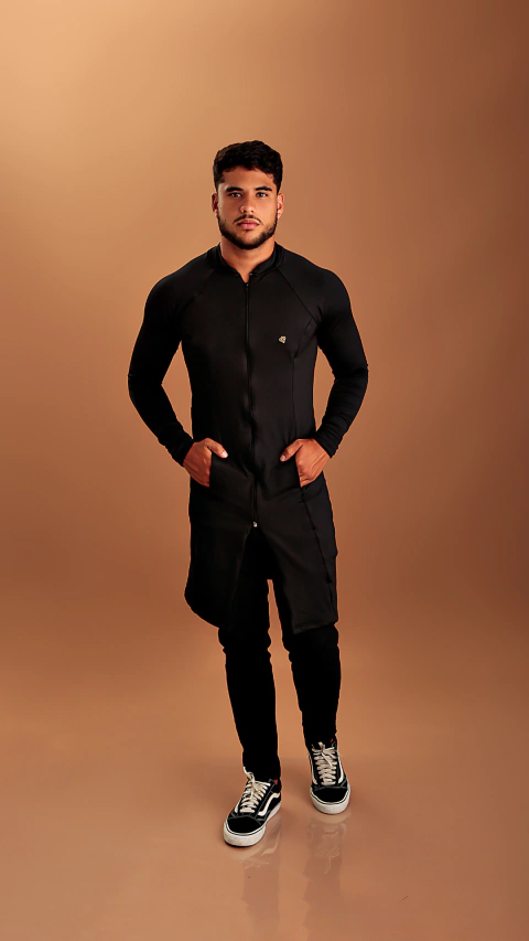 JALECO JÚLIO MASCULINO - MALHA TECNOLÓGICA - comprar online