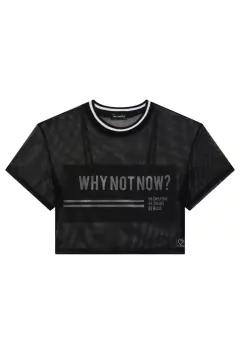 Conjunto Vic&Vicky Top Alça Sobreposição na internet