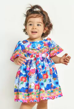 Conjunto Alphabeto Jardim Azul