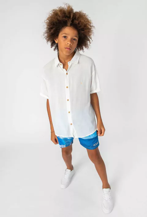 Camisa Ricoo Viscose Linho