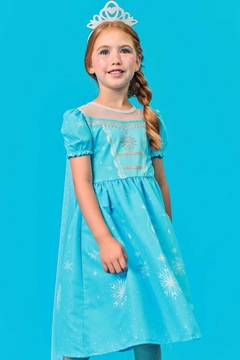 Fantasia Kukiê Elza Frozen Com Arco
