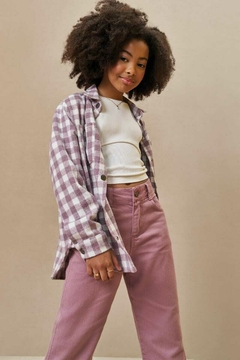 Blusa Vic&Vicky Canelado Branco - comprar online