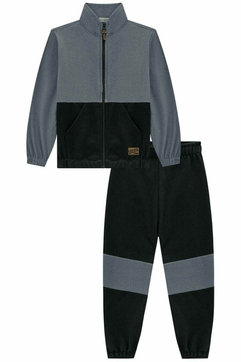 Conjunto Lucboo Jaqueta e Calça Preto