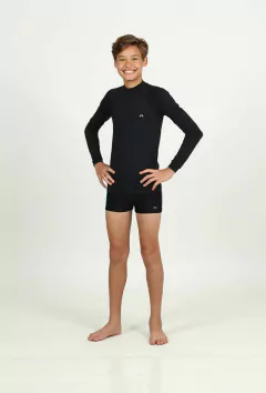 Blusa Siri Proteção UV Preto - comprar online