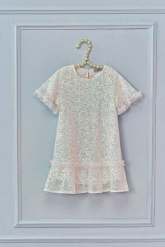 Vestido Kukiê Off White Brilhante - Amora