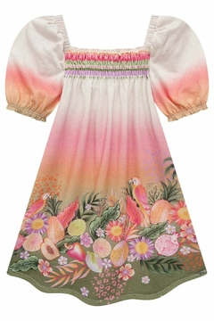 Vestido Infanti Wave Colorido - Amora